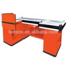 Best selling stainless steel table,cashier equipment,checkout counter